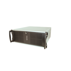 TMS400 4U Rackmount DAQ Computer Front View with PCI and PCIe Expansion Slots